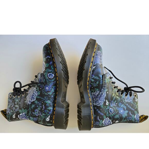 Dr. Martens NEW 1460 Pascal Mystic Floral Leather Boots Whimsigoth EU 37 US 6 - Picture 6 of 15